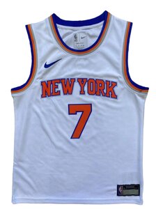 Дитячі баскетбольні джерсі Nike NBA клуб New York Knicks №7 Carmelo Anthony Тайланд White