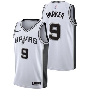 Баскетбольна форма Nike NBA San Antonio Spurs №9 Tony Parker біла