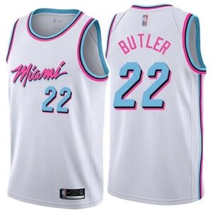 Баскетбольна форма Nike NBA Miami Heat №22 Jimmy Butler біла