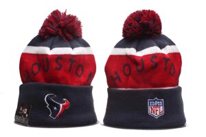 В'язані зимові шапки з логотипами NFL Houston Texans