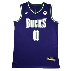 Баскетбольна джерсі Nike Bucks №0 Damian Lillard Purple