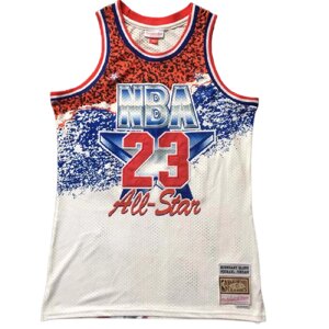 Баскетбольна джерсі New Collection Hardwood Classics Chicago Bulls NBA Michael Jordan №23 різнобарвна.