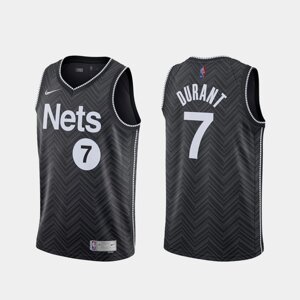 Баскетбольна форма Nike Brooklyn Nets №7 Kevin Durant чорна
