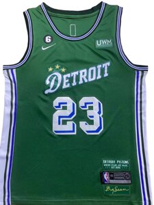 Баскетбольна джерсі Nike NBA Detroit Pistons №23 Jaden Ivey Green