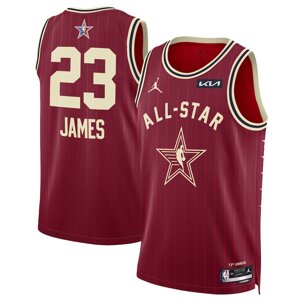 Баскетбольная форма Jordan 2024 NBA All-Star №23 Lebron James Red Print