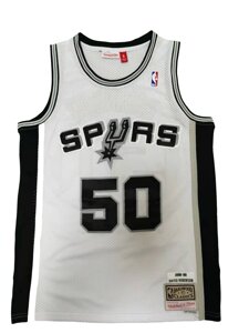 Баскетбольна джерсі NBA San Antonio Spurs №50 David Robinson White