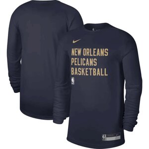 Men's New Orleans Pelicans Nike Practice Legend Performance Long Sleeve T-Shirt