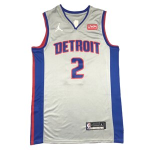 Баскетбольна джерсі Jordan NBA Detroit Pistons №2 Cade Cunningham Grey