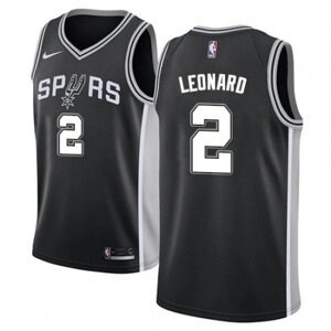 Баскетбольна форма Nike NBA San Antonio Spurs №2 Kawhi Leonard чорна