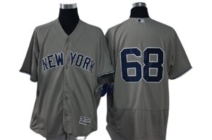 Бейсбольна джерсі MLB New York Yankees гравців 68,2,99,24,42,19,52 grey