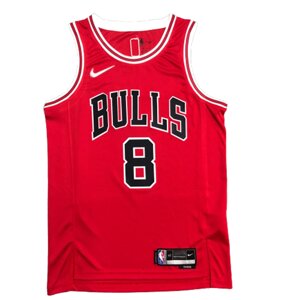 Баскетбольна форма 2021 Nike NBA Chicago Bulls №8 Zach LaVine City Edition print