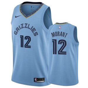 Баскетбольна джерсі Nike NBA Memphis Grizzlies №12 Ja Morant блакитна