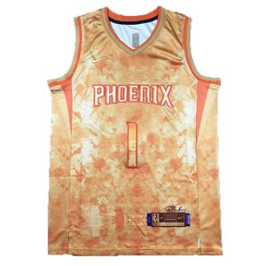 Баскетбольна джерсі NBA Phoenix Suns №1 Devin Booker Gold