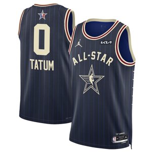 Баскетбольная форма Jordan 2024 NBA All-Star №0 Jayson Tatum Blue Print