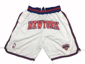 Шорти New York Knicks Just Don white