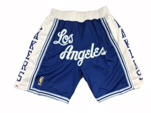 Шорти Los Angeles Lakers Just Don blue