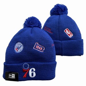 В'язані зимові шапки з логотипами NBA Philadelphia 76ers