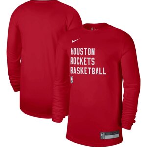 Men's Houston Rockets Nike Practice Legend Performance Long Sleeve T-Shirt
