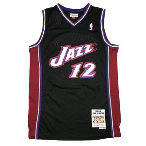 Баскетбольна джерсі NBA Utah Jazz №12 John Stockton Black