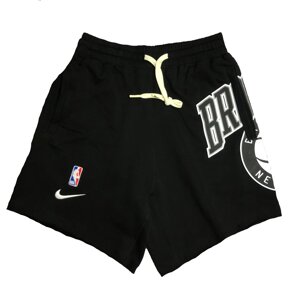 Молодіжні флісові шорти NBA Brooklyn Nets Nike Courtside Black