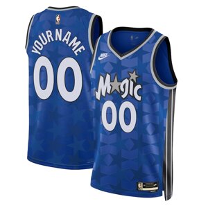 Баскетбольна джерсі NBA Orlando Magic №00 Custom Blue Print