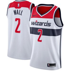 Баскетбольна джерсі Nike NBA Washington Wizards №2 John Wall біла