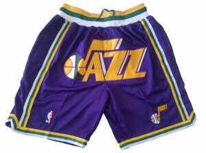 Шорти Utah Jazz Just Don фіолетові