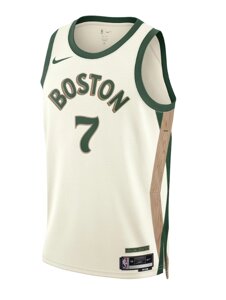 Баскетбольна джерсі Nike 2023-2024 NBA Boston Celtics №7 Jaylen Brown White Print