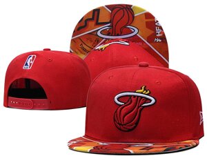 Баскетбольні снепбеки NBA Miami Heat Red