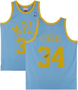 Баскетбольна джерсі NBA Los Angeles Lakers №34 Shaquille O'Neal Blue Print