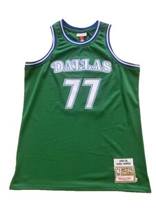 Баскетбольна джерсі New Collection Hardwood Classics NBA №77 Luka Doncic green