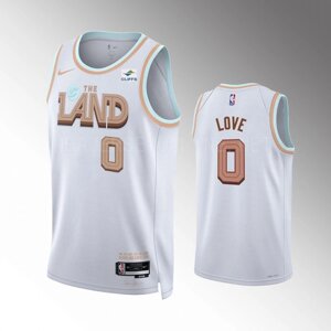 Баскетбольна форма Nike NBA Cleveland Cavaliers №0 Kevin Love white print