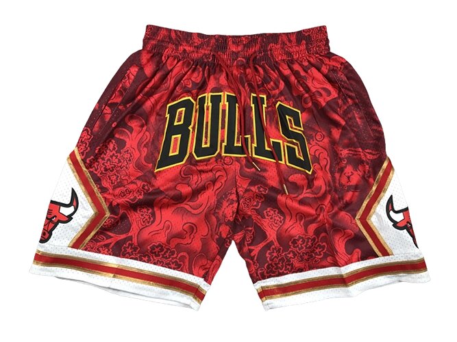 Шорти 2023 Chicago Bulls Just Don Red від компанії Basket Family - фото 1