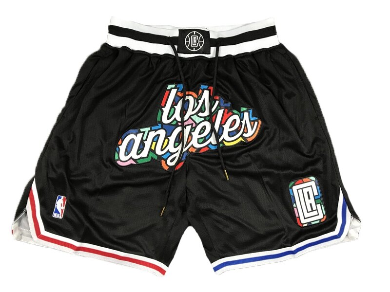 Шорти Los Angeles Clippers Just Don black від компанії Basket Family - фото 1