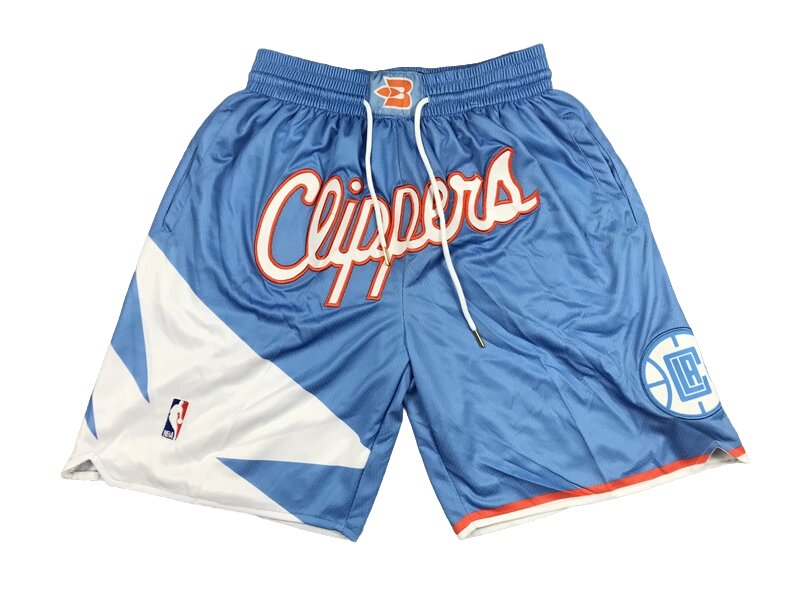 Шорти Los Angeles Clippers Just Don Blue від компанії Basket Family - фото 1