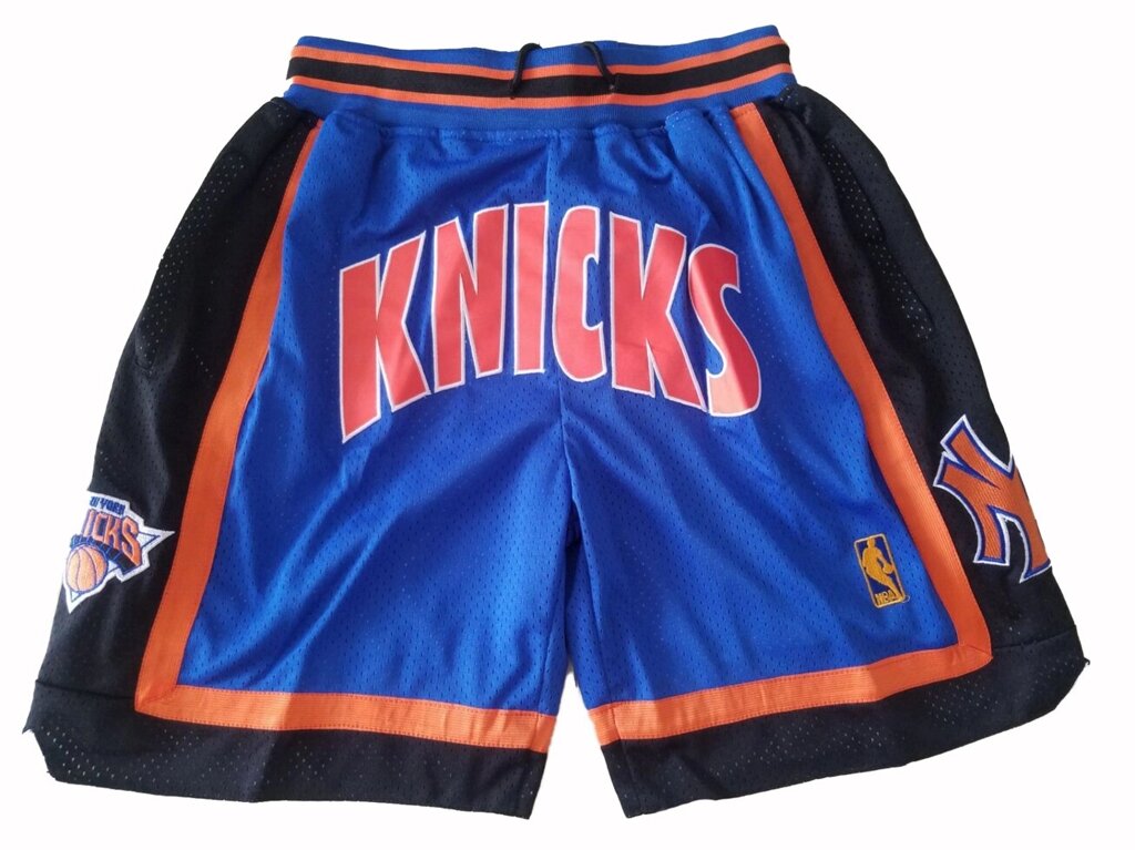 Шорти New York Knicks Just Don blue від компанії Basket Family - фото 1
