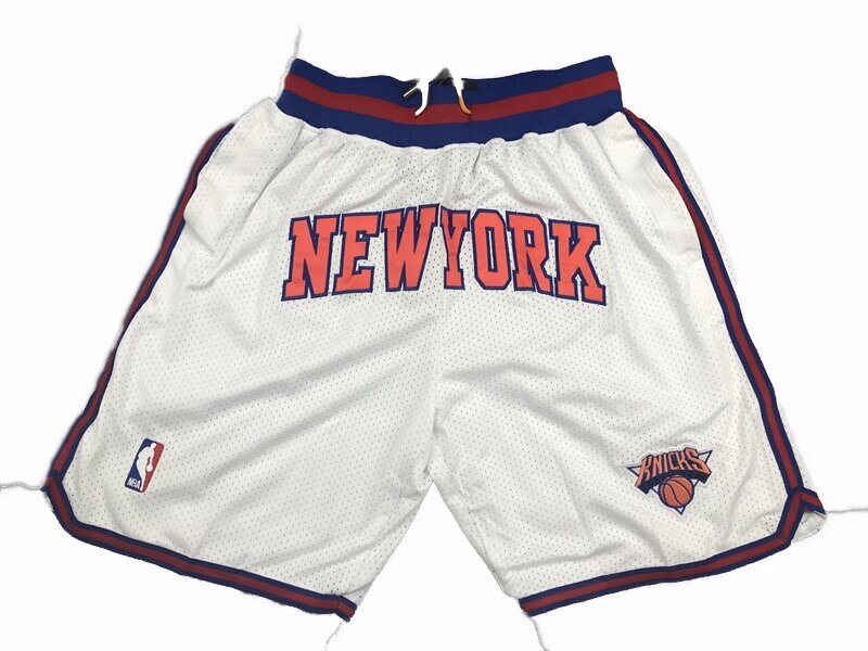 Шорти New York Knicks Just Don white від компанії Basket Family - фото 1