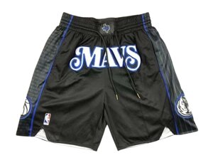 Шорти Dallas Mavericks Just Don Black