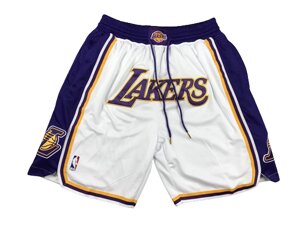 Шорти Los Angeles Lakers Just Don "white"