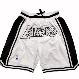 Шорти Los Angeles Lakers Just Don white