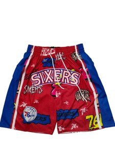 Шорти NBA Philadelphia 76ers Just Don Red.