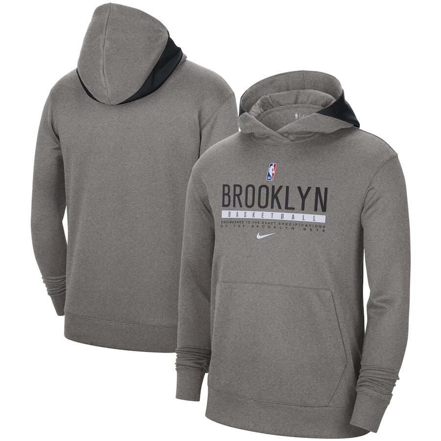 Толстовки Brooklyn Nets Nike Grey від компанії Basket Family - фото 1