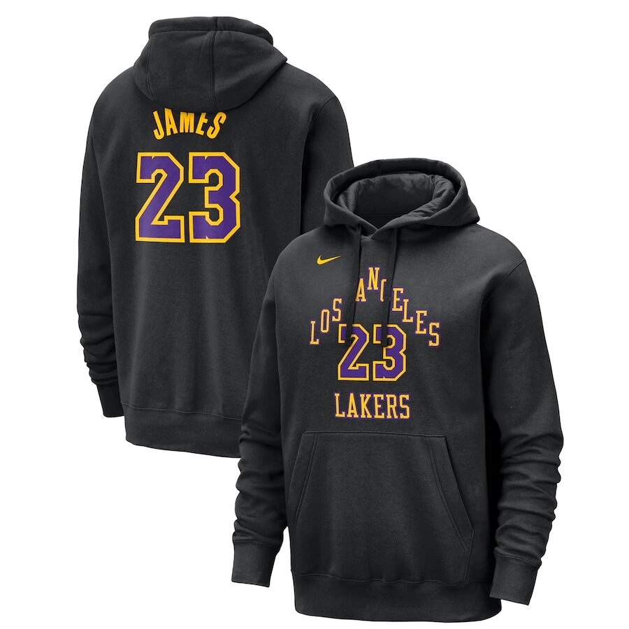 Толстовки Los Angeles Lakers 2024 Black від компанії Basket Family - фото 1