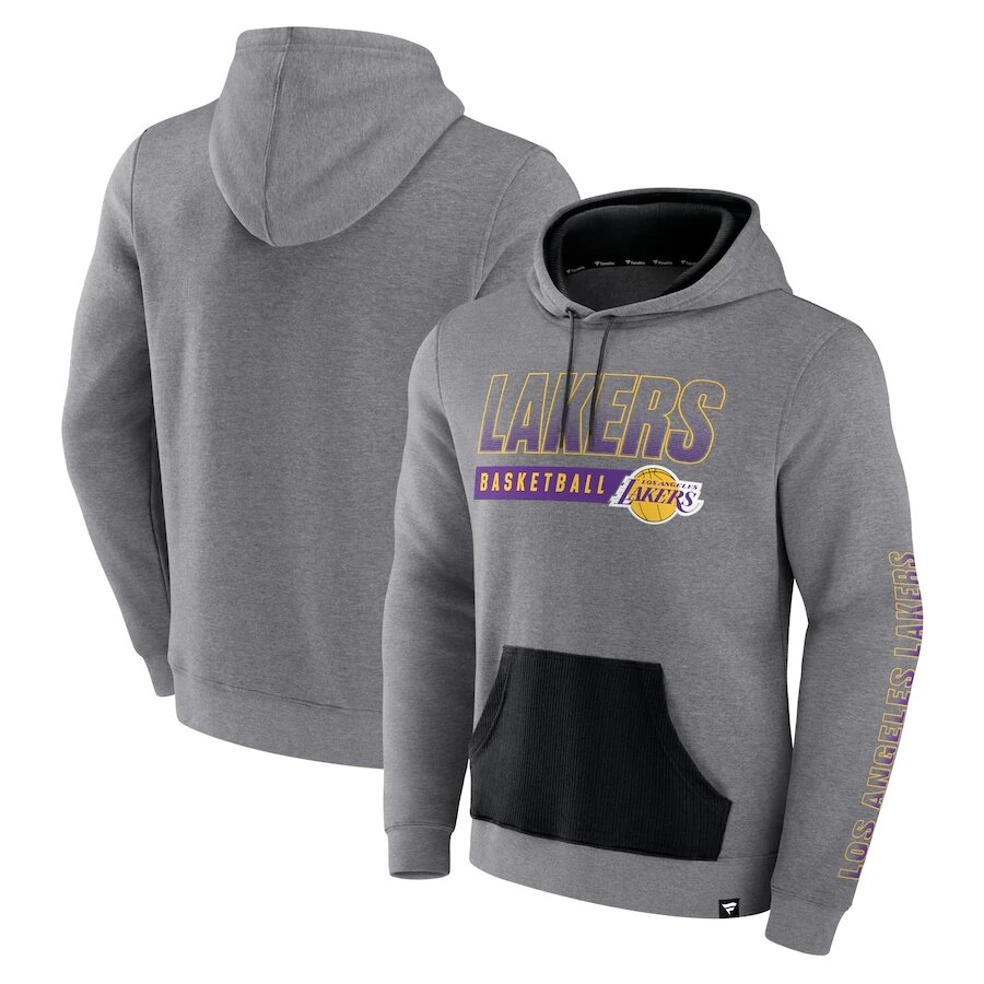 Толстовки Los Angeles Lakers Grey від компанії Basket Family - фото 1