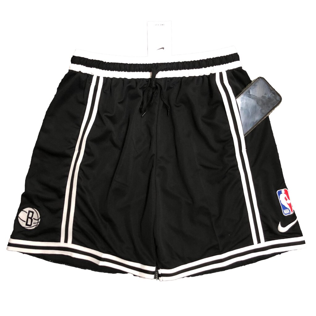 Тренувальні шорти Brooklyn Nets Black від компанії Basket Family - фото 1
