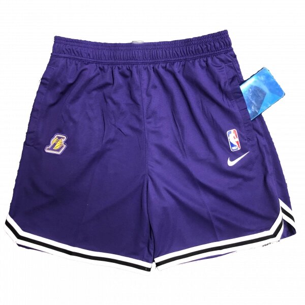 Тренувальні шорти Los Angeles Lakers Purple від компанії Basket Family - фото 1