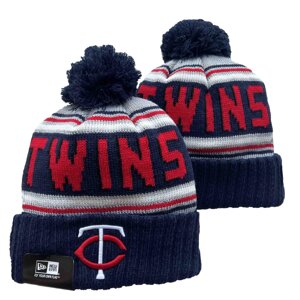 В'язані зимові шапки з логотипами MLB Minnesota Twins