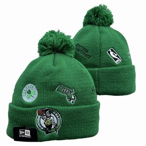 В'язані зимові шапки з логотипами NBA Boston Celtics