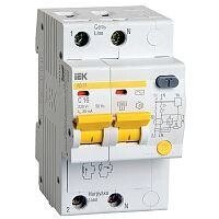 Диференціальний автомат IEK АД12 2p C 63А 30 мА (MAD10-2-063-C-030)