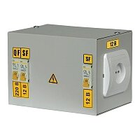 Ящик зі знижувальним трансформатором IEK ЯТП-0.25 220/12B (MTT12-012-0250)